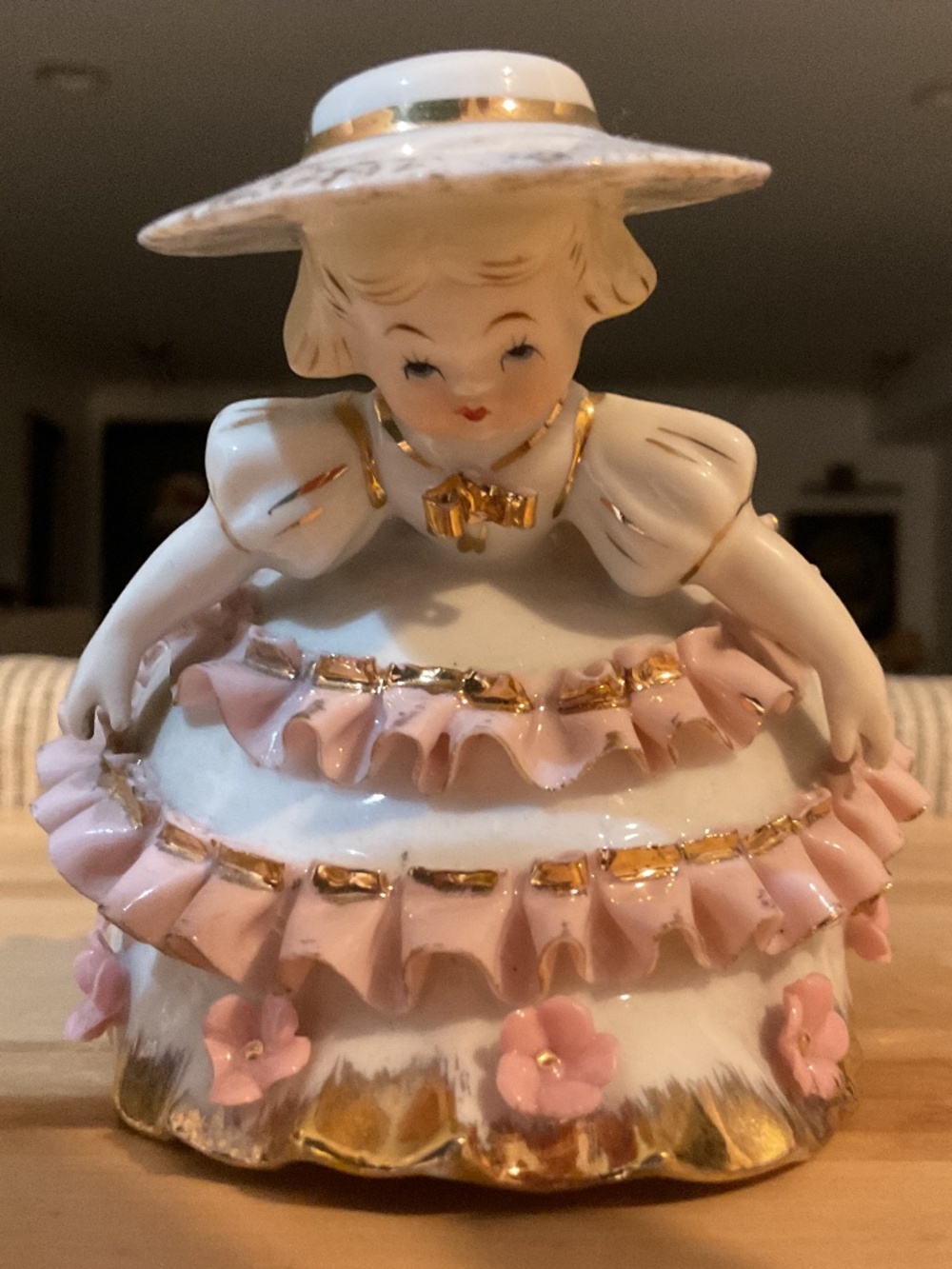 Porcelain figurine made in Japan